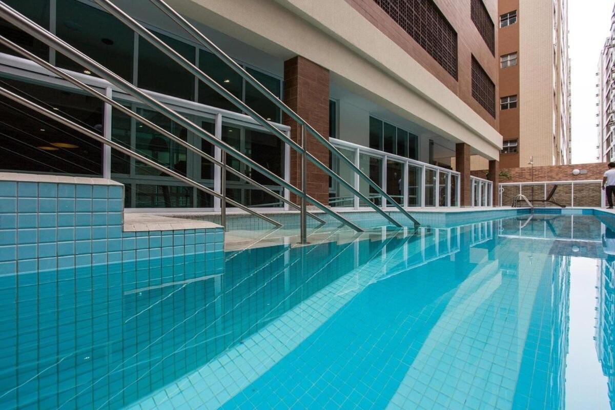 Estanconfor Praia Santos Ac Garagem Sacada Fechada Εξωτερικό φωτογραφία